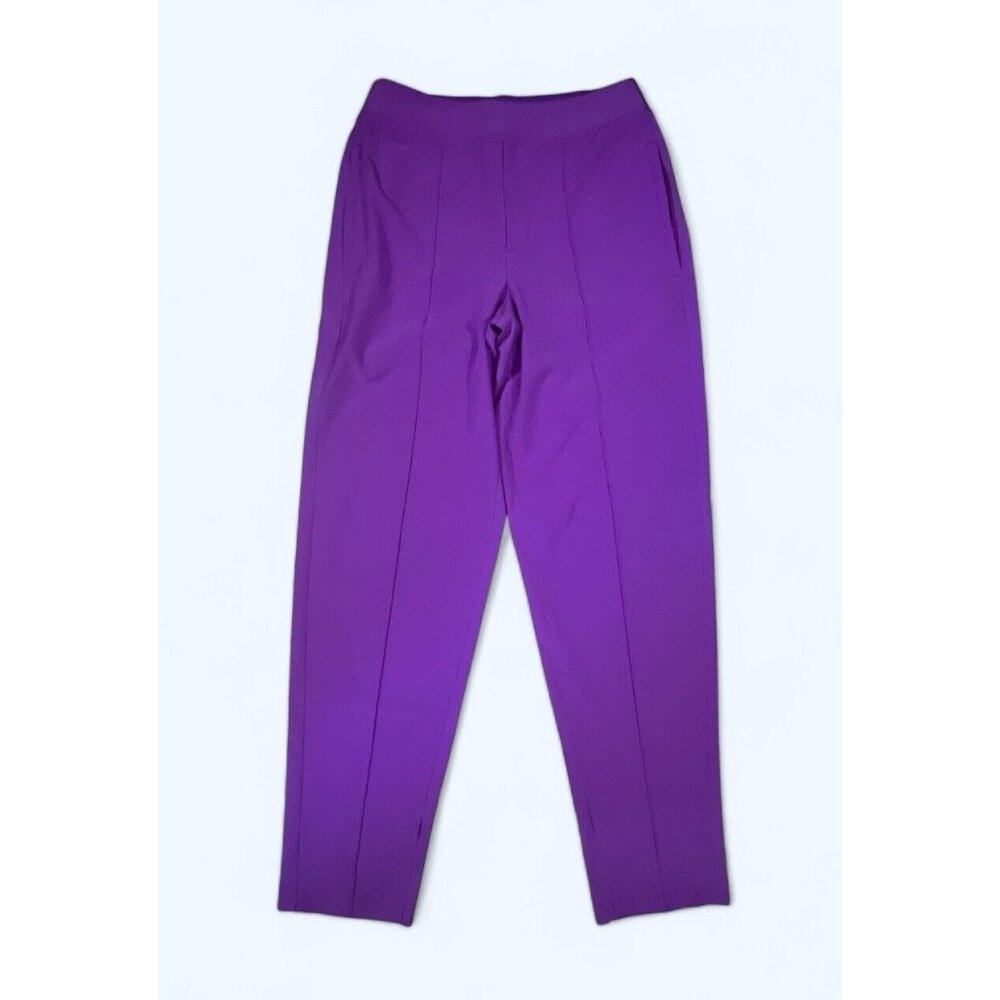 Athleta Vienna Slim Pant size 2 Womens Casual Pants 882642 Pockets Pink Purple